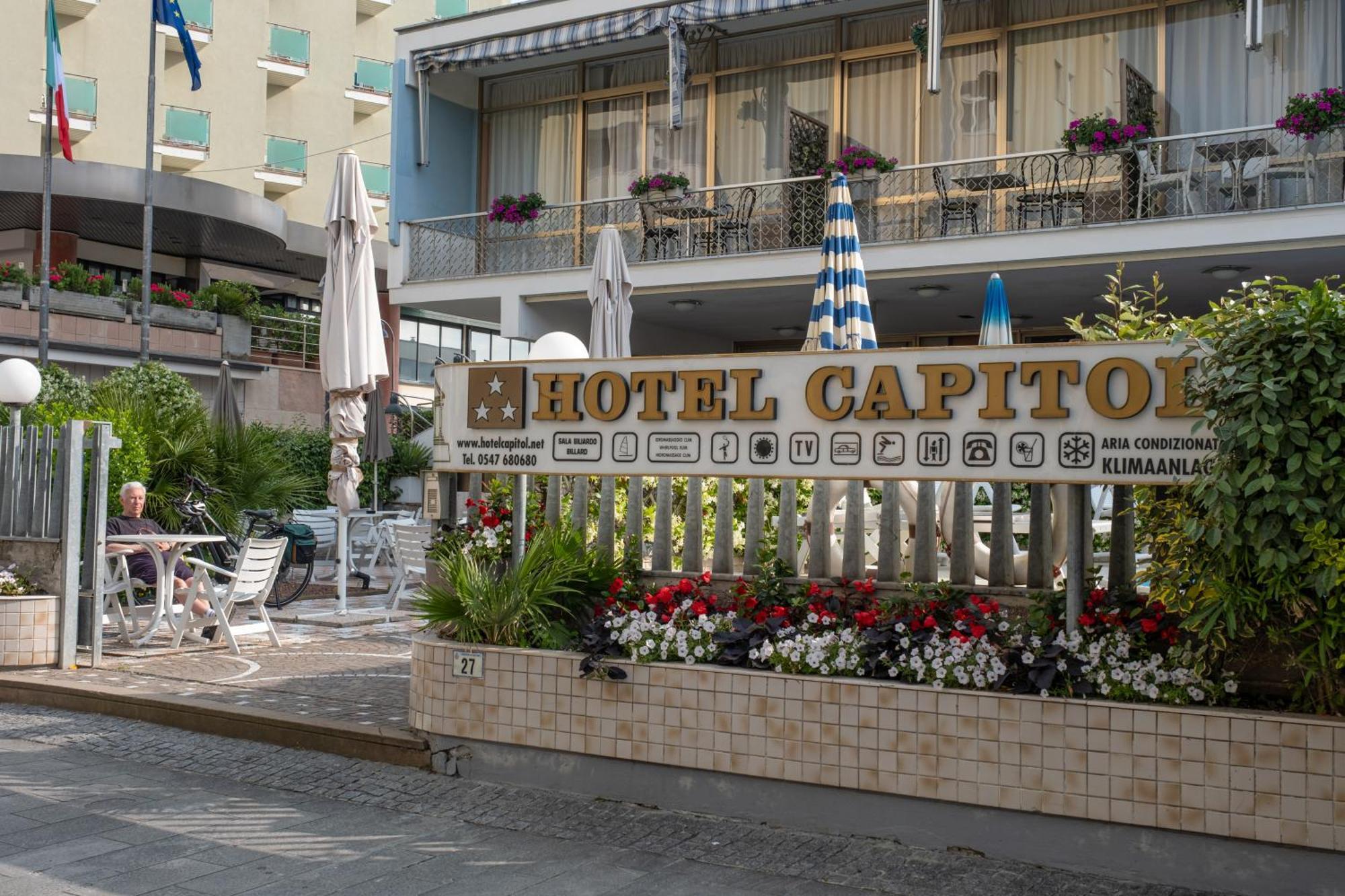 Hotel Capitol Gatteo a Mare Exterior foto